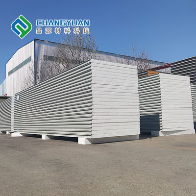 Panel de pared de sala limpia fabricado por máquina con propiedades antistáticas y a prueba de polvo para plantas de procesamiento de alimentos