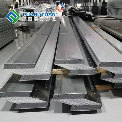 El acero de carbono galvanizó las tiras de metal para la construcción de edificios