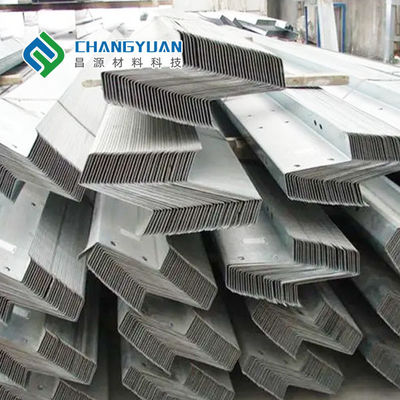 El perfil de acero estructural de plata galvanizó las tiras de metal GB ASTM