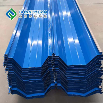 Los paneles presionados de acero ligeros del metal cubren la instalación fácil