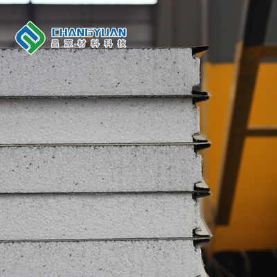 Los paneles de pared de cristal del magnesio del bocadillo con la superficie de PVC/SMP/PVF
