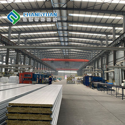 Los paneles de pared de cristal del magnesio del bocadillo con la superficie de PVC/SMP/PVF