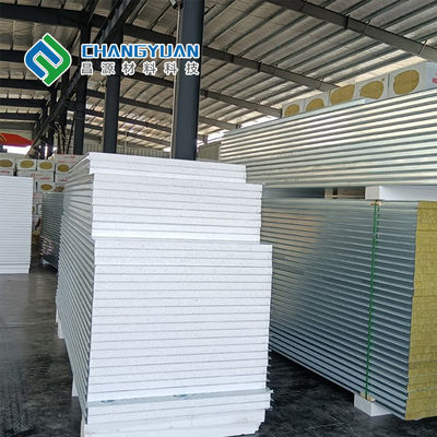 El panel compuesto 50mm/75mm/100m m de PVF SMP PVDF para la pared exterior y el tejado