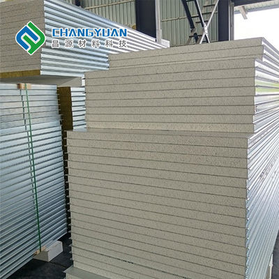 El panel compuesto 50mm/75mm/100m m de PVF SMP PVDF para la pared exterior y el tejado