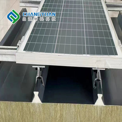 Ahorro de la energía solar aislado del grueso del panel 100/150/200m m del tejado