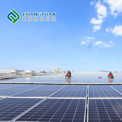 El panel fotovoltaico adaptable de la PU que cubre el metal ligero