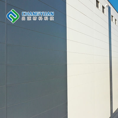 Panel de pared resistente al fuego Pu Sandwich espesor 50/75/100/150/200mm