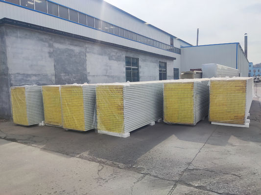 50/75/100 mm de espesor paneles de pared de sala limpia para aplicaciones de trabajo pesado