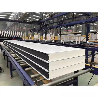 Panel PU de cuarto frío de poliuretano personalizable Tratamiento de superficie impermeable