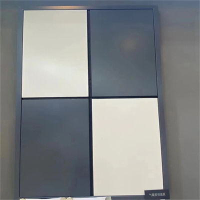 Panel de pared de piedra de PU a prueba de sonido con borde abovedado