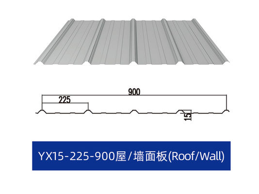 Revestimiento exterior Panel de acero prensado de 1,2 mm con dimensiones variables