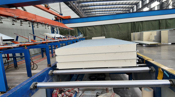 Panel de PU resistente al fuego B1 personalizable para aislamiento de almacenamiento en frío