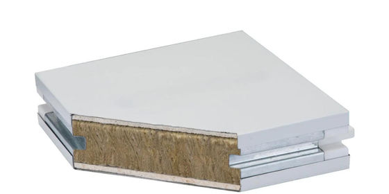 50/75/100mm Modular Panel de sala limpia de clase A aislamiento a prueba de fuego a prueba de agua