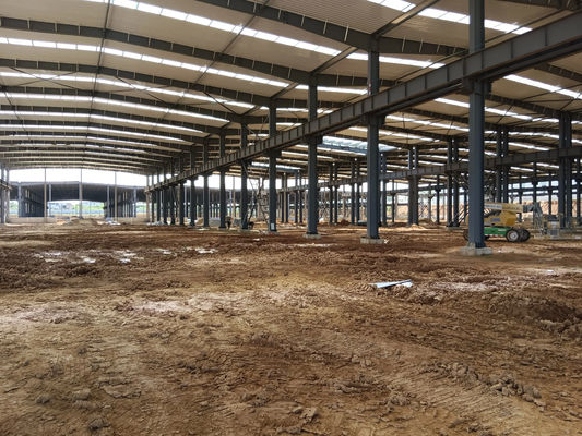 Profil de acero estructural de plata aprobado por GB para la construcción de edificios