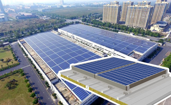 Panel de techo fotovoltaico a prueba de agua y fuego Rendimiento personalizable