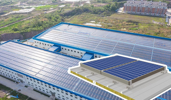 Panel de techo fotovoltaico personalizable a prueba de fuego y adaptado a sus necesidades