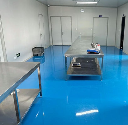 Panel de pared de sala limpia personalizable ancho 950/1050 mm para soluciones personalizadas de sala limpia