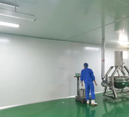 Durabilidad ≥ 10 años Revestimientos de pared de salas limpias personalizables para una protección duradera