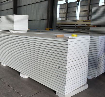 Panel de aislamiento de paredes exteriores con superficie de PVDF de 50 mm de espesor