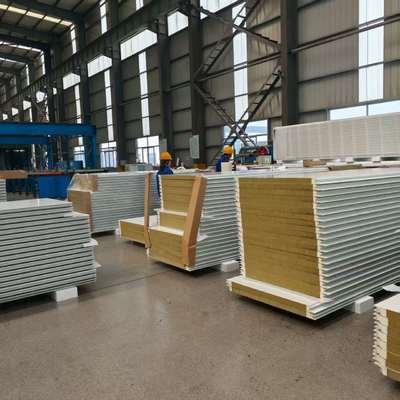 Panel sándwich de pared ecológico para la industria de la ganadería