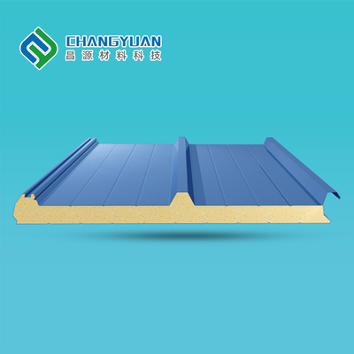 Excelente impermeabilización de PU / PIR panel de pared de sándwich