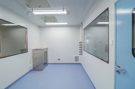 Material del panel de pared para sala limpia, tipo de instalación rápida