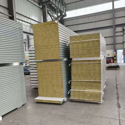 Panel de pared de limpieza de lana de roca con hermosa apariencia