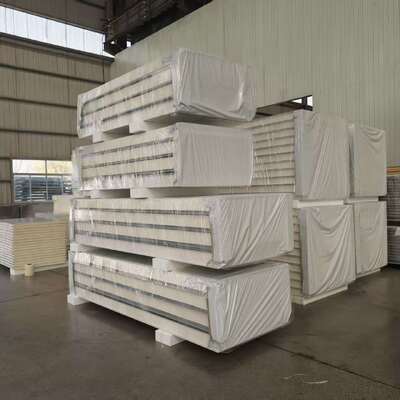 Panel aislante de lana de roca ignífuga de nivel A con resistencia superior al fuego y aislamiento térmico para cámaras frigoríficas industriales y comerciales