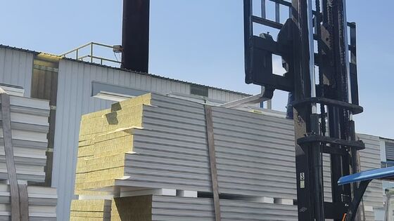 Panel sándwich ignífugo para salas limpias con aislamiento acústico y grosor personalizable para entornos de alta limpieza