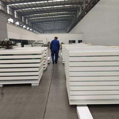 Panel de sándwich de cuarto limpio a prueba de fuego y a prueba de agua con espesor personalizable para entornos de alta limpieza