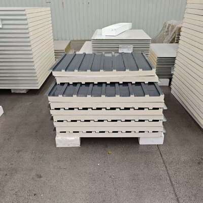 PIR Roof Panels with Polyisocyanurate Foam Core Offering Thermal Conductivity ≤0.02W/m·K, Class B Fire Resistance, and Corrosion Resistant Properties
