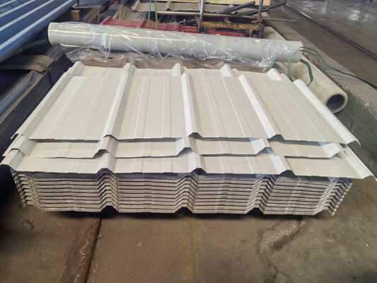 Customizable Colors Corrugated Metal Decking with High Corrosion Resistance and Load Capacity Up To 500 Kg/m²
